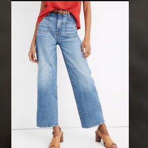 Madewell Wide Leg Crop